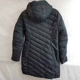 Spyder Boundless Black Longline Quilted Women's Puffer Jacket Size S alternative image