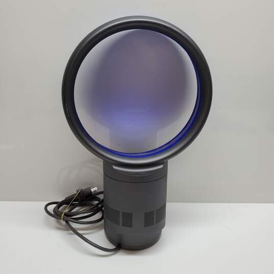 Dyson Air Multiplier AM01 25cm Satin Blue Table Fan AM01 25 IB - No Remote Untested image number 2