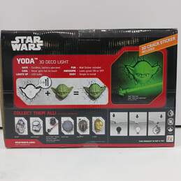 Star Wars Yoda 3D Wall Decoration Light w/Box alternative image