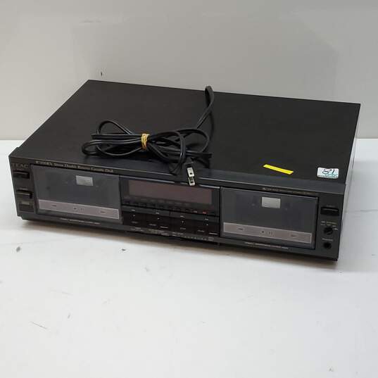 Teac W-990REX Stereo Double Reverse Cassette Deck Untested image number 1