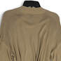 Womens Tan Knitted Long Sleeve Tie Waist Cardigan Sweater Size XS image number 4