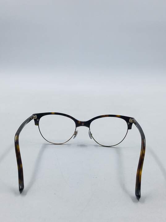 Cutler and Gross London Tortoise Cat Eye Eyeglasses image number 3
