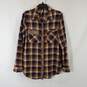 Free People Women's Plaid Long Sleeve SZ S image number 1