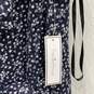 NWT Premier Amour Womens Navy Blue White Back Zip Fit & Flare Dress Size 14 image number 3