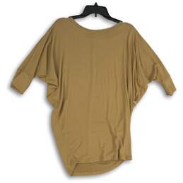 NWT Natural Life Womens Tan Dolman Sleeve Oversized Blouse Top Size Large alternative image