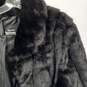 Women's Dennis Basso Black Faux Fur Coat Sz 1X image number 3