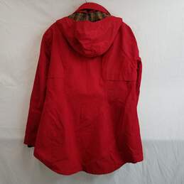 Vintage London Fog red field jacket with removable liner L alternative image