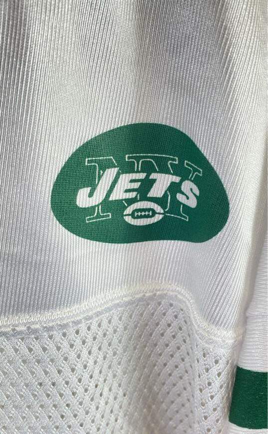 Reebok Men White NFL NY Jets Brett Favre #4 Jersey XL image number 9