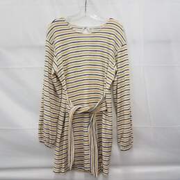 L Space Surf's Up Striped Dress NWT Size Large