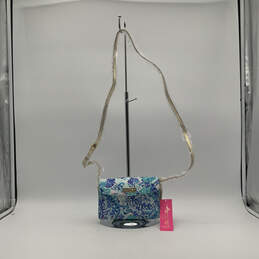 NWT Womens Turquoise Inner Pocket Adjustable Strap Snap Shoulder Bag