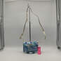 NWT Womens Turquoise Inner Pocket Adjustable Strap Snap Shoulder Bag image number 1