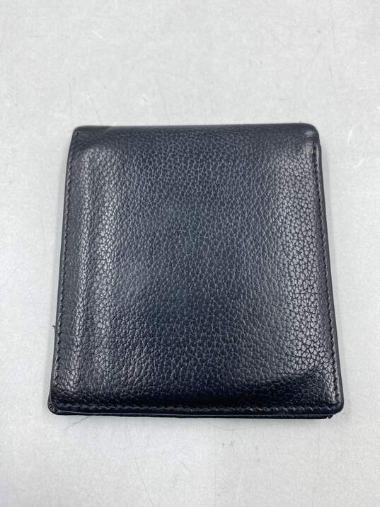 Authentic Christian Dior Black Bi-Fold Wallet image number 2