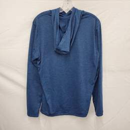 Patagonia Men's Long Sleeve & Hood Heather Blue Sweatshirt Size M alternative image