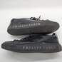 Philipp Plein Black Croc Embossed Leather Tusk Lace Up Sneakers Size 40 image number 4