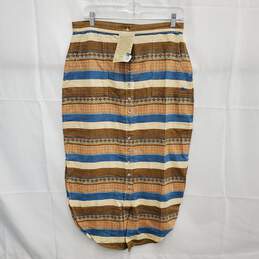 NWT Kavu WM's 100% Cotton Von Multi-Colored Lafei Nier Skirt Size S