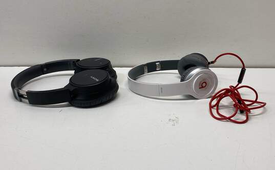 Assorted Audio Headphones Bundle Lot of 2 Beats Sony image number 3