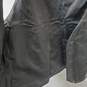 Men's Black Bermans Leather Vest Size 44 image number 3