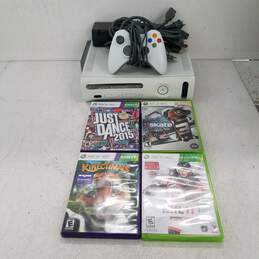 Xbox 360 Fat 60GB Console Bundle Controller & Games #7