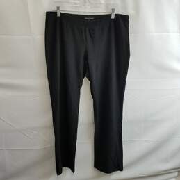 Eileen Fisher Women's Black Viscose Stretch Pants Size M