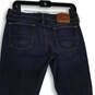 Womens Blue Denim Medium Wash 5-Pocket Design Straight Leg Jeans Size 8/29 image number 4