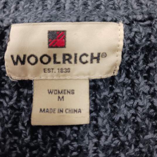Women's Gray Woolrich Sweater Size M image number 3
