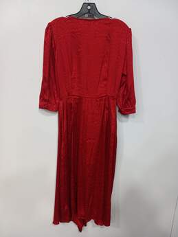 Women’s Michael Kors Cheetah Jacquard Midi Wrap Dress Sz M NWT alternative image