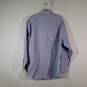 Mens Check Tailored Fit Long Sleeve Collared Dress Shirt Size 17.5-35 image number 2