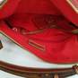 Dooney & Bourke Red Leather Shoulder Bag w/ COA image number 2