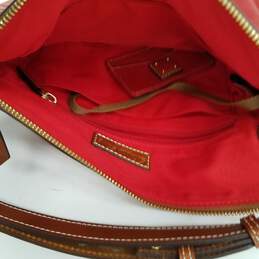 Dooney & Bourke Red Leather Shoulder Bag w/ COA alternative image