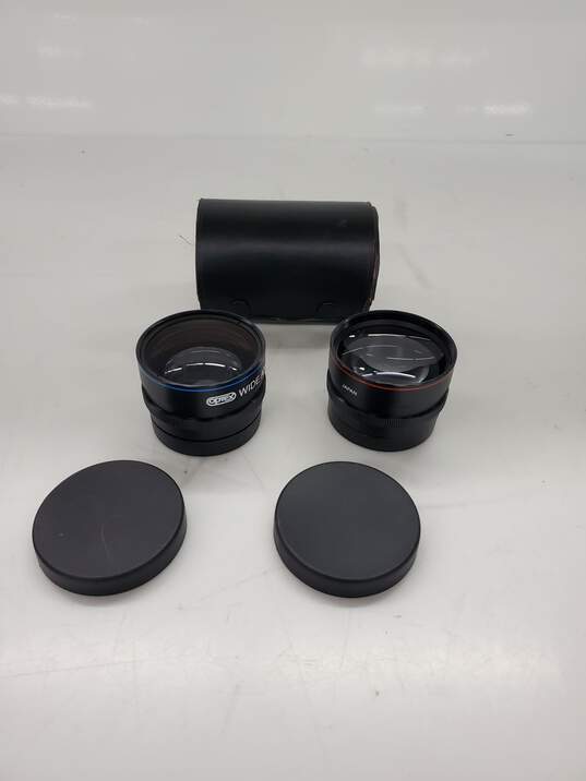 Optex Telephoto and Wide Angle Video Lenses 52mm / 49mm - Untested image number 3