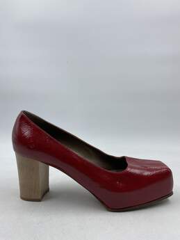 Authentic Marni Red Slip-On Heel W 8.5