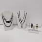 7pc Assorted Chromatic Costume Jewelry Bundle image number 1