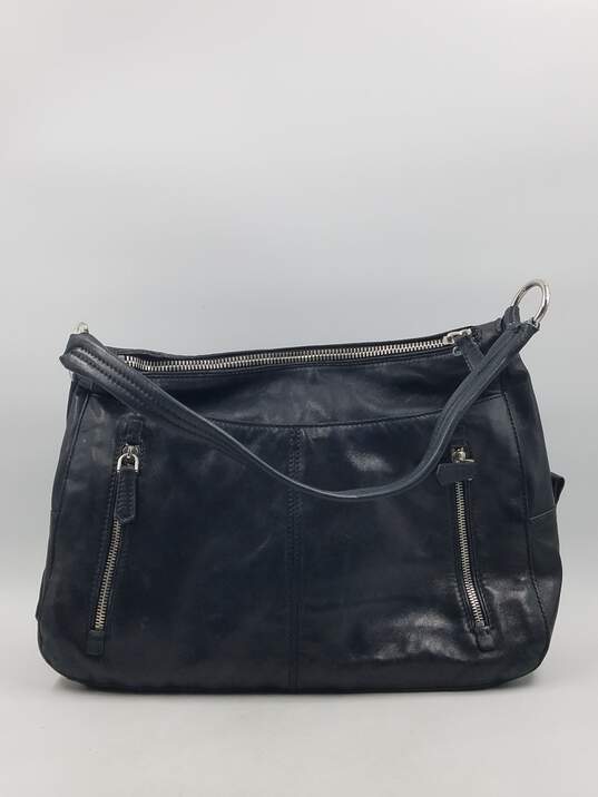 Authentic Prada Black Multi-Pocket Hobo Bag image number 2