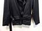 Wilsons Women's Genuine Leather Full Zip Belted Jacket Size L image number 3