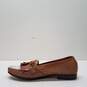 Cole Haan Brown Leather Woven Kiltie Tassel Loafers Shoes Men's Size 8.5 M image number 2