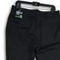 NWT PGA Tour Mens Black Stretch Flat Front Straight Leg Chino Pants Size 34X30 image number 4