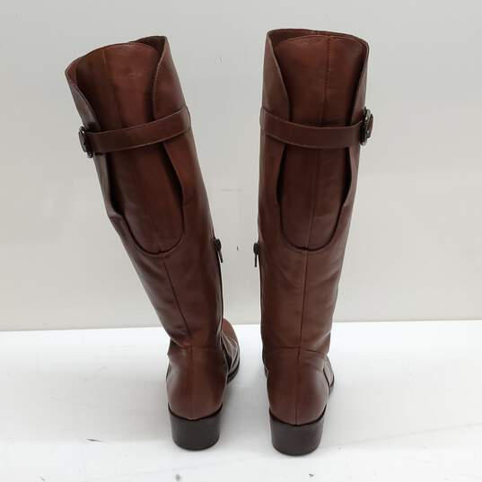 Sesto Meucci Knee High Leather boots Size 6.5M image number 4