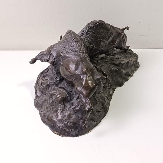 Herb Mignery “Bring on the Competition” Bronze Sculpture image number 2