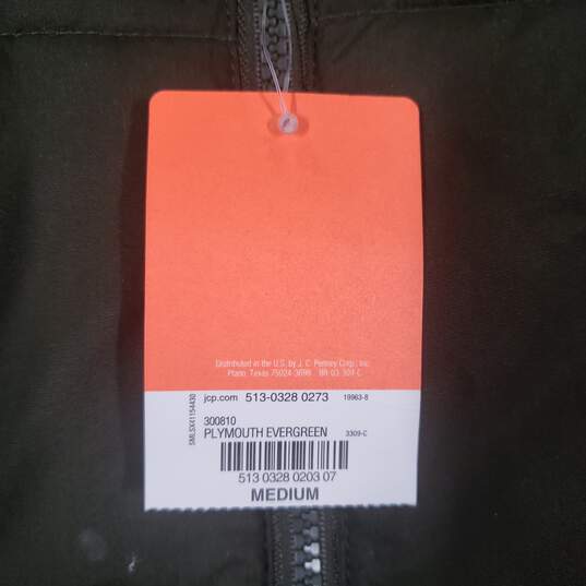 NWT Mens Plymouth Evergreen Sleeveless Full-Zip Puffer Vest Size Medium image number 4