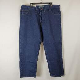 Wrangler Men Blue Jeans Sz 44x28 NWT