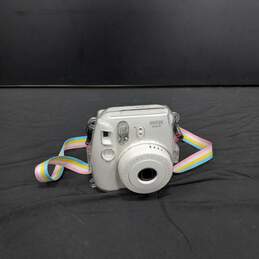 Fuji Film Instax Mini 8 Camera w/ Pastel strip Strap