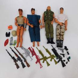 Lot of 1992 & 1994 Hasbro G.I. Joe 12 inch Action Figures W/ Accessories