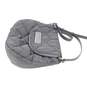 Marc Jacobs Gray Quilted Natasha Crossbody Messenger Women's Bag Purse with COA image number 3