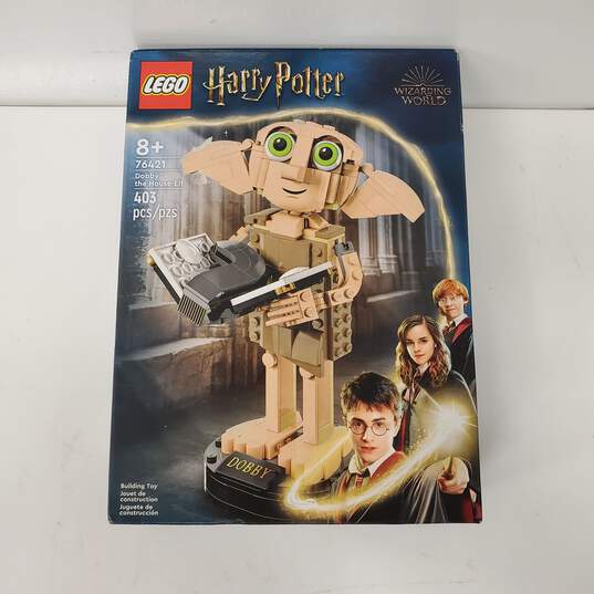 SEALED Lego Harry Potter Wizarding World Dobby The House Elf 403 Pcs # 76421 image number 1