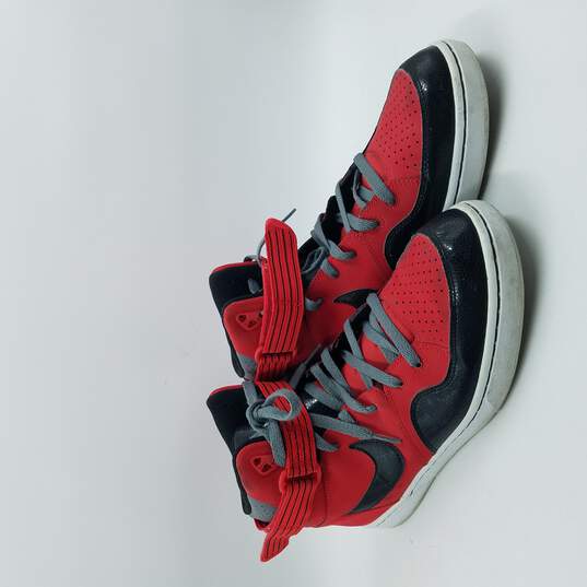 Pantera Grupo Señor Buy the Nike Tranxition Hi Top Sneaker Men's Sz 13 Red/Black | GoodwillFinds