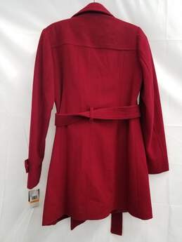 Michael Kors Red Double Breasted Coat SZ PS NWT alternative image