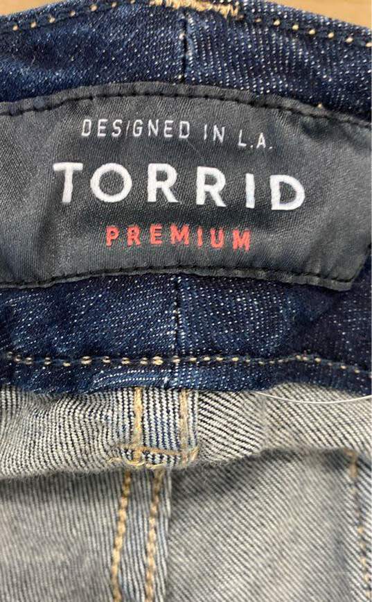 Torrid Jegging Blue Denim Jeans - Size 4X image number 6