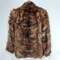 Women's Duplers Patchwork Fur Coat image number 6