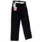 NWT Mens Black 874 Original Fit Flat Front Straight Leg Work Pants Sz 30X30 image number 2