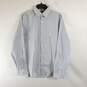 Express 1MX Men Striped Button Up M NWT image number 1